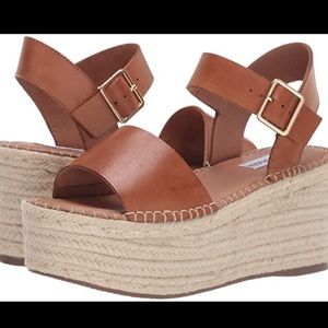 Steve Madden Cabo Espadrille I’m Cognac